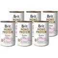BRIT MONO PROTEIN RABBIT 6x400g + Deckel für 400g-Dose GRATIS!