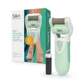 Silk'n MicroPedi Wet & Dry - Elektrischer Hornhautentferner - Mikro-Mineralrollen - Mit 2 Behandlungsrollen