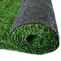 Kunstrasen 100x200 – Wetterfester Outdoor Teppich in Grün für Balkon, Terrasse & Garten | Robuster Teppichboden als Rasen-Alternative