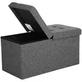 SITZBOX mit Deckel, von zwei Seiten faltbar - L76 cm