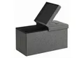 SONGMICS Sitzhocker sitzhocker, Sitzbank mit Stauraum, Sitztruhe mit Klappdeckel