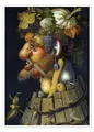 Posterlounge Wandbild Herbst, Giuseppe Arcimboldo, erhältlich als Poster, Leinwandbild, Wandsticker oder Acrylglasbild
