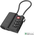 FIXTAG-LC-BK - Smart Tag Schloß mit "Find My"-Unterstützung