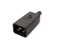 Bachmann Kaltgerätestecker IEC320 C20 16A/250VAC Stromadapter, Schraubanschluß, 915.175