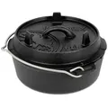 Petromax Feuertopf ft3-t (Dutch Oven) planer Boden (ohne Füße)