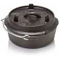 Feuertopf Ft3-t Ohne Füße 1,6 Liter Gusseisen 24 X 10,5 X 24 Cm - Petromax