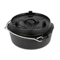 Petromax Feuertopf Dutch Oven Gusseisen Topf - 2,3 - 14,7 Liter OHNE Füße