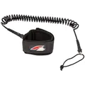 F2 Stand Up Paddling Leash Fuß Coiled Leash Schwarz 2024/25