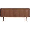Vintage-Sideboard aus dunklem Holz mit 2 Schiebetüren B160 cm epic