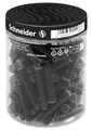 Schneider 6801 Tintenpatronen (Standard Patronen für Füller, nicht löschbar) schwarz, 100 Stück