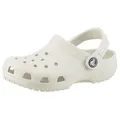 Crocs Classic K Clog Sommerschuh, Hausschuh, Badeschuh mit schwenkbarem Fersenriemchen beige 37 EU (M5W7-J5)