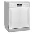 Exquisit Geschirrspüler GSP9614-030B inox | Spülmaschine freistehend 60cm | AquaStop | Auto-Door-Open | Geschirrspülmaschine flexible Besteckschublade