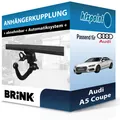BRINK Anhängekupplung abnehmbar passend für Audi A5 Coupe 06.2007-01.2017 AHK