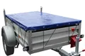 TRUTZHOLM Autoplane Anhänger Flachplane 2075x1140x50 mm Gewebeplane mit Gummiseil (Produkt, 1-St)