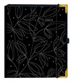 Terminplaner A5 Premium 2024 Black: Premium-Terminplaner