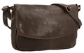 Gusti Leder Umhängetasche Damen - Maisie – Kleine Ledertasche Damen aus Echtleder - Vintage Umhängetasche Leder mit Reißverschluss & Gurt