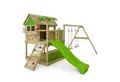 FATMOOSE Spielturm TikaTaka - Abenteuer-Stelzenhaus mit Wellenrutsche & Sandkasten, - verschiedene Varianten - alle mit 10 Jahren Garantie*