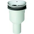 GROHE Ablaufgarnitur 49533, für Duschwanne, Ø 112 mm, Abgang senkrecht, Ablaufleistung 1,1 l/s (66 l/min) nach DIN EN 274, chrom - Silber