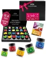 Hallingers Genuss Manufaktur Tee Geschenkset Muttertag - 24 Sorten Premium loser Tee im Glas in edler Geschenkbox, vegan & glutenfrei, Tee Set "Danke Mama" Probierset, liebe Geschenkidee für Frauen