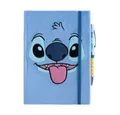 Grupo Erik Notizbuch Stitch Premium Plüsch Notizbuch A5 mit Stift Tropical