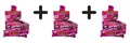3 x Grenade Protein Bars, Dark Chocolate Raspberry - 12 x 60g (43,96 EUR/kg)