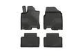 OMAC Auto-Fußmatten Gummimatten für Nissan Qashqai I Tekna 2006-2013 TPE Schwarz 4 tlg (4 St), für Nissan Qashqai I Tekna 2006-2013 Nissan Qashqai I Tekna 2006-2013, Antirutsch,Wasserfest,Einfache Installation