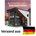 MOULD KING 16036 NOVATOWN MIT LICHT MK COFFEE HOUSE CORNER 2728 TEILE STADTLEBEN