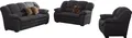 COTTA Polstergarnitur Casino, Sofa Set, 3-2-1 Sitzer, Wohnzimmer Garnitur, (Set, 3-tlg), Sessel, 2-Sitzer, 2,5-Sitzer, hohe Rückenlehne