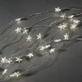 LED Sternenlametta warmweiß 90 LEDs