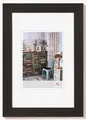 walther design Bilderrahmen schwarz 50 x 70 cm Grado Holzrahmen HI070B