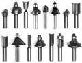 Einhell Oberfräsen-Zubehör Fräsersatz 8 mm 15 pcs.