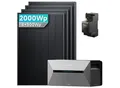 Solarmars® 2000W Balkonkraftwerk mit Speicher, Anker SOLIX Solarbank 2 E1600 pro - Ohne Halterung