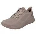Damen Skechers Waschbar Memory Foam Vegan Schnürer Turnschuhe 117209 Gesicht Ab