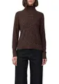 s.Oliver Rollkragenpullover mit feinen Pailletten