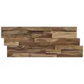 INDO Wandverblender "INDO Teak Elegance", braun, geölt, Holz, Stärke: 20 mm