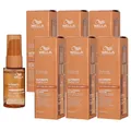 Wella Ultimate Smooth Miracle Oil Serum 6 x 30 ml für trockenes Haar Step 3 Set