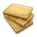 Grillrost.com Schneidebrett - Eiche - 40mm - passend für den Holzbretthalter