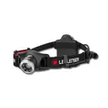 Ledlenser H7R.2 Stirnlampe LED, aufladbar mit Lithium Akku, auch mit 4xAAA Batterien nutzbar, fokussierbar, 300 Lumen, stufenlos dimmbar, Leuchtweite 160m, rotes Rücklicht, USB Ladekabel, schwenkbar