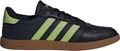 Adidas Breaknet Sleek Classic Indoor Sneaker Sportschuhe dunkelblau/gelb JQ8265, Schuhgröße:42 EU