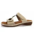Supremo Damen Pantolette in Beige, Größe 39