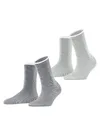 Esprit Socken Allover Stripe 2-Pack Socken aus Biobaumwolle (2-Paar) aus Biobaumwolle