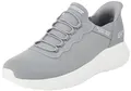 Skechers Herren Hands-Free Slip-In Bobs Squad Chaos Daily Hype Sneaker, Gray Knit, 44 EU