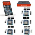 AZDelivery 5 x ESP32 D1 Mini NodeMCU WiFi Modul ESP 32 Bluetooth Internet Entwicklungsboard | kompatibel mit Arduino und kompatibel mit wemos d1 Mini | EIN kostenloses E-Book ist ebenfalls enthalten