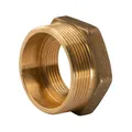 Messing Gewinde-Fitting Reduzierung 2"AG (DN 50) - 1 1/4"IG (DN 32) - schwere Au