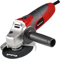 Einhell Winkelschleifer TC-AG 125 (850W, 12.000 1/min Drehzahl, 125mm Scheiben-ø, Scheibenschutz, Spindelarretierung, flacher Aluminium-Getriebekopf), ohne Trennscheibe, 4430619