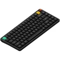 nuphy Air75 V3 Hot-Swap-fähige,kabellose mechanische Tastatur, 75% Low Profile Keyboard with Knob, Gaming Tastatur unterstützt Bluetooth/2,4 GHz/USB-C，QWERTY US-Layout（Dark/Brow Nano Switch）