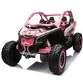 CAN-AM Maverick UTV Buggy Kinder-Elektroauto 2-Sitzer 24V Rosa - Rosa