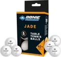 DONIC SCHILDKRÖT Tischtennisball "Jade", 6er Box, weiß Durchmesser: 40 mm, aus Kunststoff, für den Hobbyspieler - 1 Stück (618371)