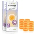 JB White 20x Hörgeräte Trockenkapseln kompatibel mit Phonak C&C, Starkey und Unitron Ladestation, Ladehülle, Charger Case Zubehör, Trockentabs Trockner Tabletten (Farbindikator, 2x10 Stück, 3g)