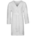 Vossen Bademantel Kapuze Texas Unisex 7990 / 5112 Farbe weiß 030 Größe L